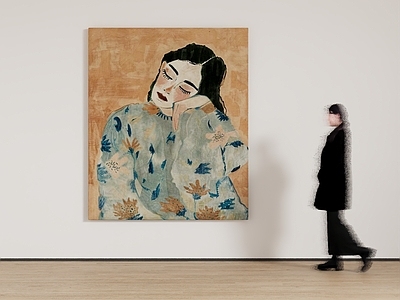 现代极简挂画 女孩房挂画 书房挂画 茶室挂画 客厅挂画 玄关挂画