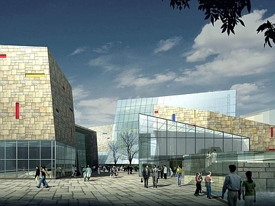 现代科技馆 科技馆 博物馆建筑