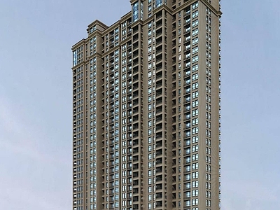 简欧小高层住宅楼 简欧高层住宅