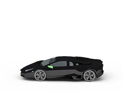 现代黑色轿车