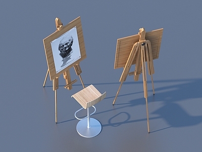 其他办公用品 画架 画具 画板