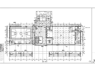现代其他公共建筑 食堂建筑图 施工图