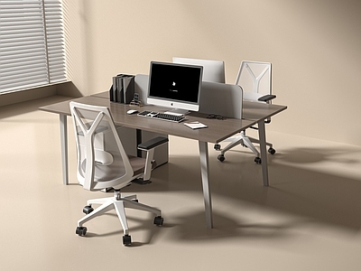 现代中式办公桌椅 现代中式办公桌椅 办公桌
