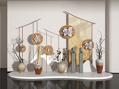 新中式中式橱窗 美陈 景观美陈 商业美陈 小景 小品