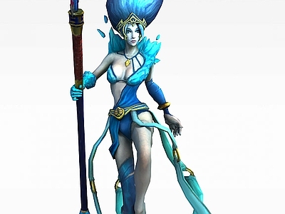 现代虚拟人物 LOL迦娜风暴之怒