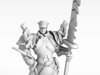 现代虚拟人物 LOL嘉文四世德玛西亚皇子