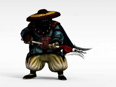 现代虚拟人物 LOL贾克斯武器大师