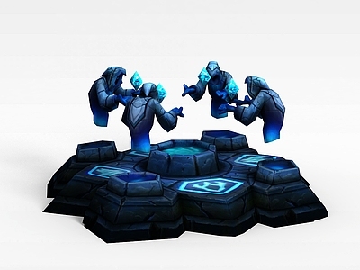 现代办公大厅 LOL游戏建筑