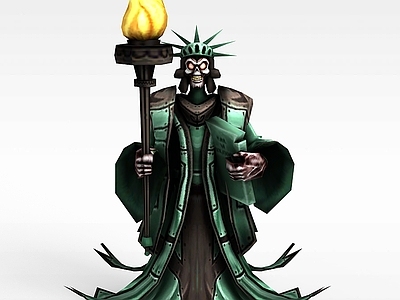 现代虚拟人物 LOL卡尔萨斯死亡颂唱者