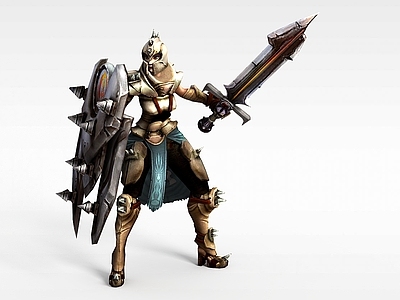 现代虚拟人物 LOL蕾欧娜曙光女神