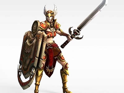 现代虚拟人物 LOL蕾欧娜曙光女神