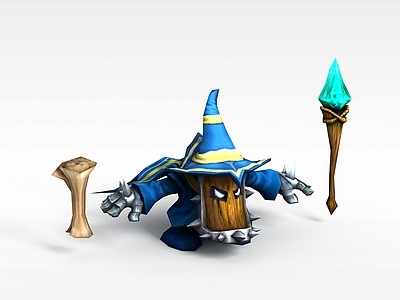 现代虚拟人物 LOL魔法兵