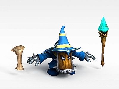 现代虚拟人物 LOL魔法兵