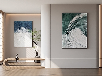 意式轻奢挂画 客厅挂画 玄关挂画 办公室挂画 书房挂画