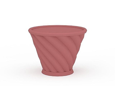 中式花钵