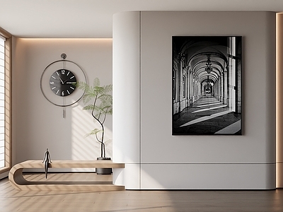现代法式挂画 玄关挂画 客厅挂画 书房挂画 办公室挂画 空间延伸画
