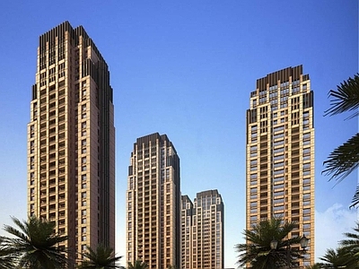 欧式小高层住宅楼 简欧高层住宅公寓