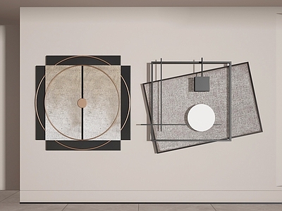 现代新中式挂件 墙饰 挂饰 画 立体画 装饰画