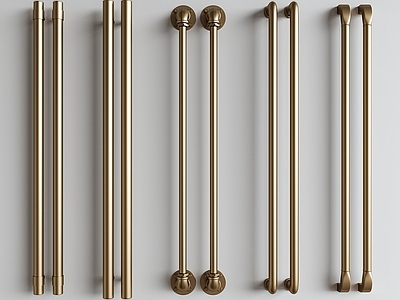 现代拉手 柜门拉手 门拉手 长拉手 金属拉手 玻璃大门拉手