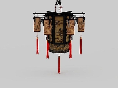 中式客厅吊灯