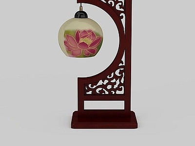 现代印花玻璃吊灯