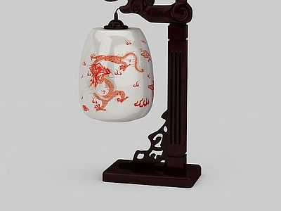 中式玻璃灯具