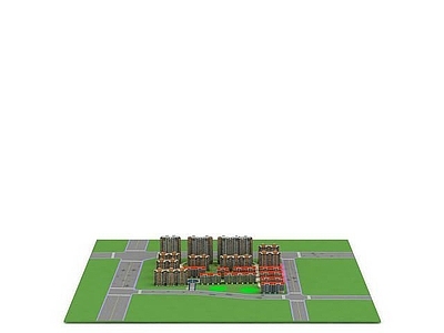 现代建筑群