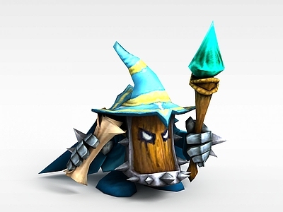 现代虚拟人物 LOL魔法兵