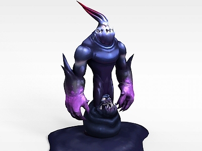 现代虚拟人物 LOL扎克生化魔人