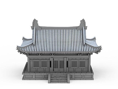 现代其他建筑外观 古代民居房屋