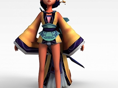 现代娱乐器材 游戏人物