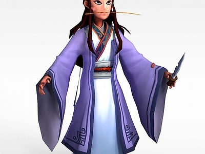 现代虚拟人物 游戏人物