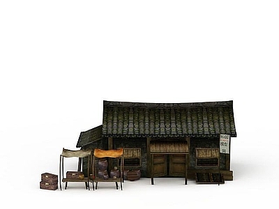 现代办公大厅 游戏建筑