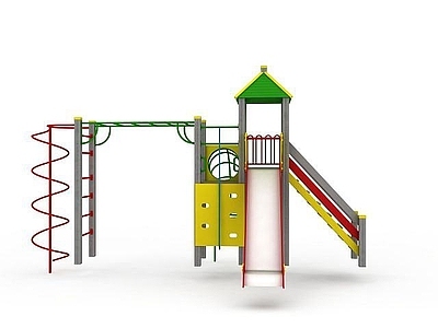 现代娱乐器材 儿童滑梯