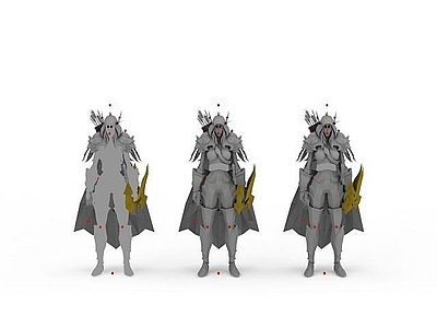 现代虚拟人物 WOW魔兽世界游戏角色