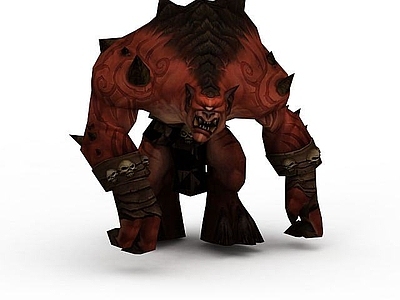 现代虚拟人物 WOW魔兽世界怪兽