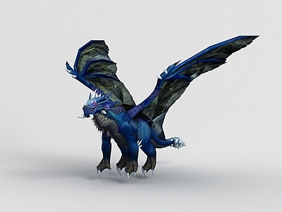 现代虚拟人物 WOW魔兽世界飞龙怪