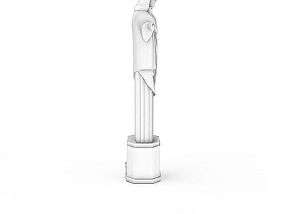 现代其他电器 白色耶稣雕像
