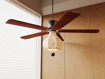法式中古吊灯 法式中古风扇灯