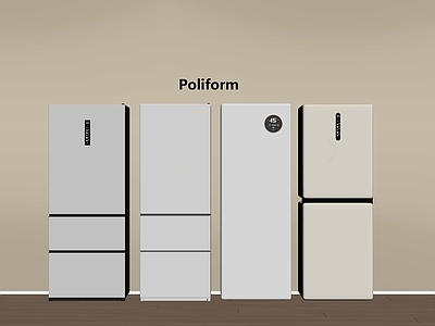 冰箱 冰箱 现代奶油风冰箱 单开门冰箱