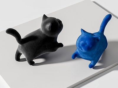玩具 猫 卡通猫玩偶 猫玩具