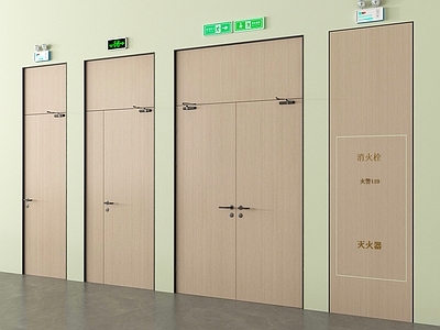 现代其他门 现代消防门 隐形门