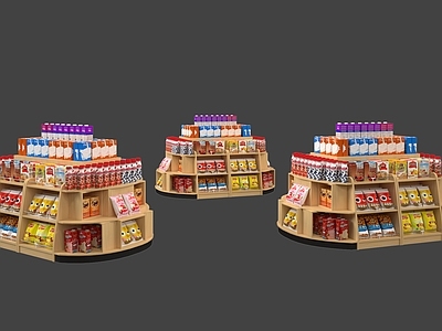 货架 情景堆 促销台 展示堆头 超市货架 货架展柜