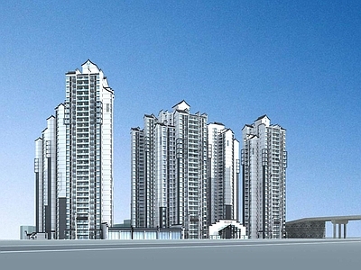 中式小高层住宅楼 德佳高层住宅