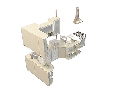 现代豪华高档橱柜