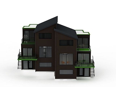 现代其他景观小品 室外建筑