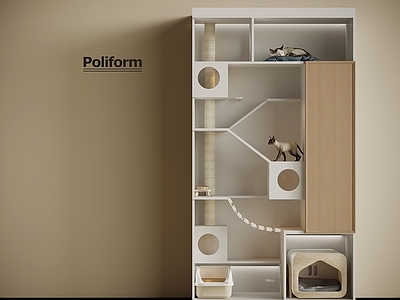 宠物用品 现代猫爬架 猫 宠物用品