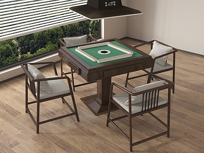 麻将桌 吸烟机 棋牌桌椅 麻将桌 棋牌桌