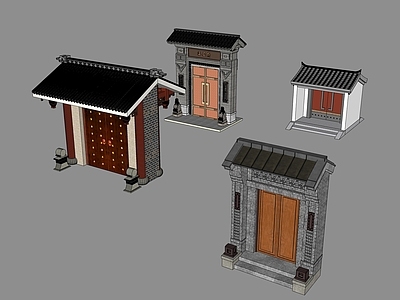 中式古建筑 中式风格建筑