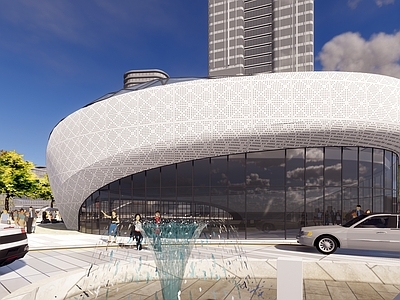 现代小公建 展示 文化 售楼